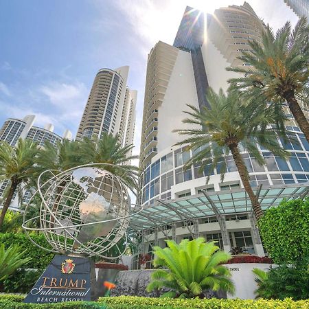 Trump Intl 2 Bedroom Apartment 1600 Sqf Ocean And Bay View Sunny Isles Beach Bagian luar foto