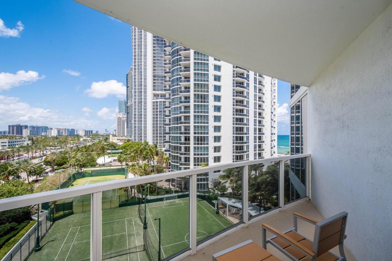 Trump Intl 2 Bedroom Apartment 1600 Sqf Ocean And Bay View Sunny Isles Beach Bagian luar foto
